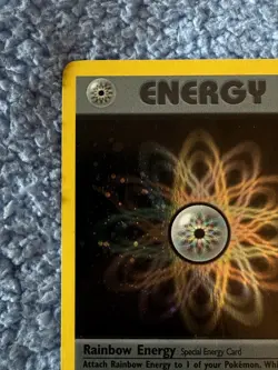 Pokemon Card - Team Rocket 17/82 - RAINBOW ENERGY HOLO - NM - Image 5