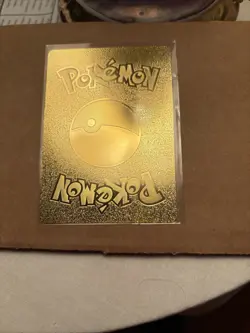 Charizard VMAX HP330 Gold Metal Pokemon Card-Collectible Gift Display！NEW - Image 2