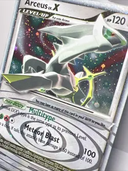 Arceus LV. X 95/99 LEVEL-UP Holo Rare Pokemon Card 2009, SWIRL! LP- - Image 3