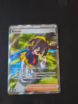 Kieran 206/167 SV06 Twilight Masquerade Full Art Rare Card - Image 1