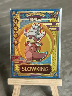 Eif Baby Pokemon Near Mint Holo Togepi, Slowking, Brock Chinese Three Card Lot - Image 3