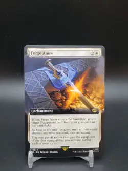 Forge Anew Extended Art Lord of the Rings NM MTG - Image 1