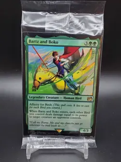 Bartz and Boko FOIL Final Fantasy Prerelease SEALED MTG - Image 1