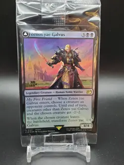 Zenos yae Galvus FOIL Final Fantasy Prerelease SEALED MTG - Image 1