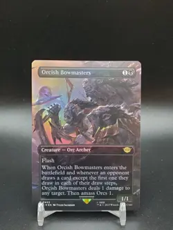 Orcish Bowmasters FOIL Borderless NM MTG - Image 1