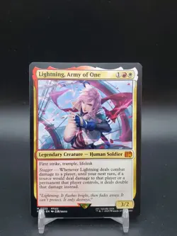Lightning, Army of One Final Fantasy NM MTG - Image 1