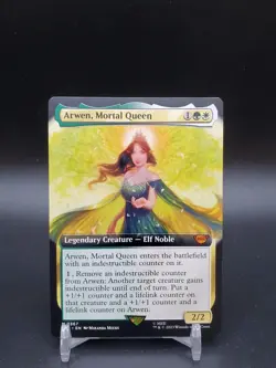 Arwen, Mortal Queen Extended Art Lord of the Rings NM MTG - Image 1