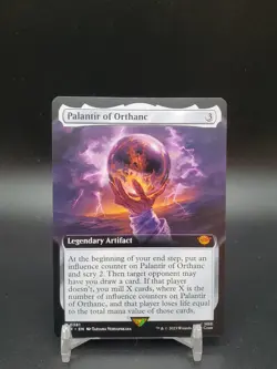 Palantir of Orthanc Extended Art Lord of the Rings NM MTG - Image 1