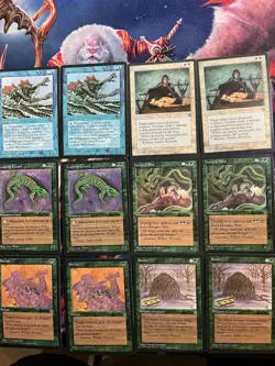MTG Homelands Blue/ink misprint lot, 16 total misprints magic the gathering - Image 4