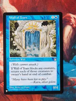 Wall of Tears The List Reprints Magic Gathering MTG PLST - Image 1