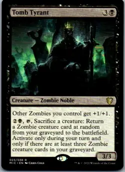 MTG MAGIC ~ TOMB TYRANT ~ INNISTRAD: MIDNIGHT HUNT ~ 023 ~ RARE ~ NM - Image 1