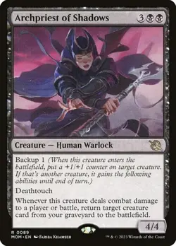 Archpriest of Shadows - Foil March of the Machine LP MTG - Image 1