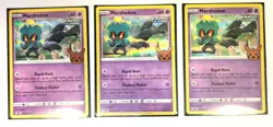3 Pokemon - Marshadow Holo - 080/203 - SWSH Trick or Trade - Rare Card - Image 1