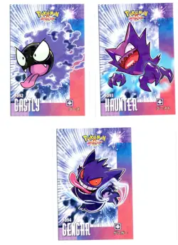 Cracked Ice -Card Database Attacks  Pokemon GASTLY, HAUNTER, GENGAR - Image 1