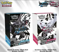 PRESALE - Pokemon Black Bolt & White Flare Booster Bundle ENG CONFIRMED - Image 1