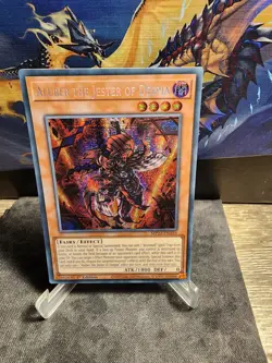 Yugioh- Aluber The Jester Of Despia (Secret Rare) (1st Edition) -MP22-EN123 Mint - Image 1