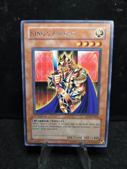 King's Knight - EEN-EN006 Rare 1st Edition - Yugioh Card LP - Image 1