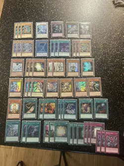 Yugioh Blue Eyes White Dragon Deck! With Extras! - Image 1