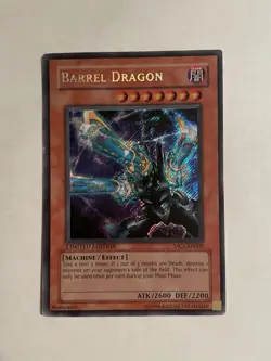 Yugioh Barrel Dragon MC1-EN002 Limited Edition Secret Rare - HP - Image 1