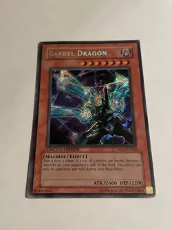Yugioh Barrel Dragon MC1-EN002 Limited Edition Secret Rare - HP - Image 2