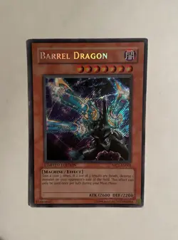 Yugioh Barrel Dragon MC1-EN002 Limited Edition Secret Rare - HP - Image 4