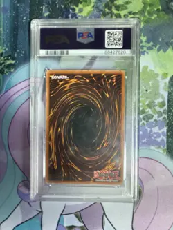 2002 YUGIOH Red-Eyes Black Dragon LOB-070 Ultra Rare Unlimited PSA 5 - Image 2
