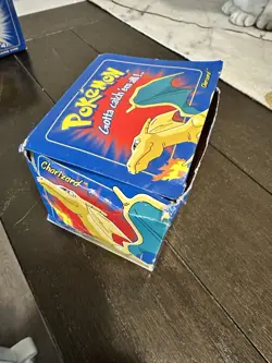 Pokemon CHARIZARD 23k Gold Plated Trading Card Vintage 1999 Burger King Blue Box - Image 3