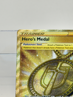 Hero's Medal - 201/185 - Pokemon Vivid Voltage Sword Shield Secret Rare Card NM - Image 2