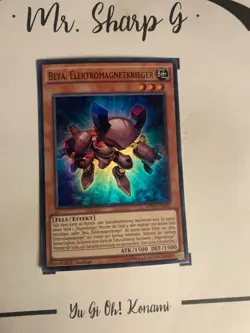 BETA, ELEKTROMAGNETKRIEGER - 1. AUFLAGE SDMY-DE002 DE Yu-Gi-Oh! CARD SUPER RARE* - Image 3