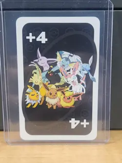 Eeveelution - RARE JAPANESE Pokemon Center Exclusive card - SWSH Uno Black 2020 - Image 1