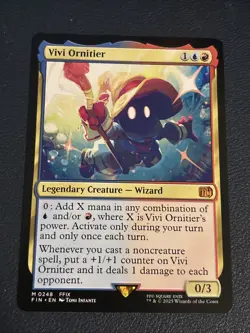 Magic: The Gathering Vivi Ornitier Legendary Creature Wizard Card # 0514 - Image 1
