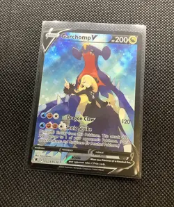Garchomp V Tg23 Cynthia Full/ Alt Art Holo Pokemon Card Astral Radiance Set NM 1 - Image 1