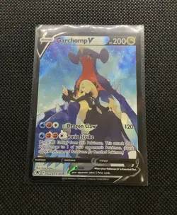 Garchomp V Tg23 Cynthia Full/ Alt Art Holo Pokemon Card Astral Radiance Set NM 1 - Image 3