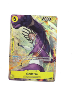 One Piece Card Game Gedatsu OP05-102 Alternate Art Parallel Card NM - Image 1