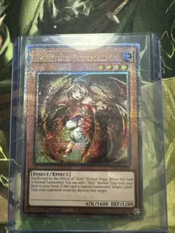 Traptrix Myrmeleo Quarter Century Secret Rare - RA04-EN210 Yu-Gi-Oh! Card - Image 1