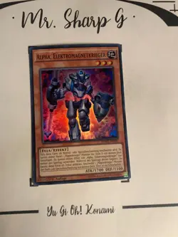 ALPHA, ELEKTROMAGETKRIEGER - 1. AUFLAGE SDMY-DE001 DEUTSCH Yu-Gi-Oh! CARD SUPER* - Image 3