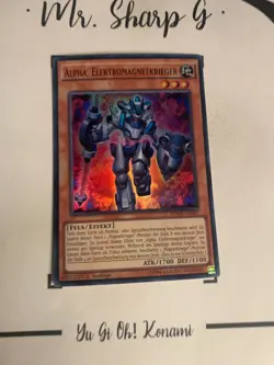 ALPHA, ELEKTROMAGETKRIEGER - 1. AUFLAGE SDMY-DE001 DEUTSCH Yu-Gi-Oh! CARD SUPER* - Image 4