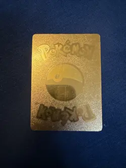 Pokemon Charizard GX Gold Foil Fan Art Card HP250 Pokemon - Image 2