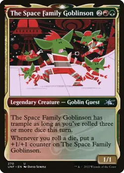 MTG The Space Family Goblinson (Showcase) - Unfinity (UNF) NM UC #270 - Image 1