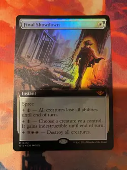 MTG Outlaws of Thunder Junction Final Showdown Extended Art Foil - Image 1