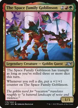 MTG The Space Family Goblinson - Unfinity (UNF) NM UC #179 - Image 1