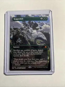 Scapeshift (Borderless) - Special Guests MTG Plus 2 Bonus Rares!!! - Image 1