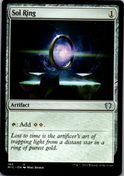 MTG Innistrad Midnight Hunt Commander Sol Ring #162 Magic the Gathering - Image 1