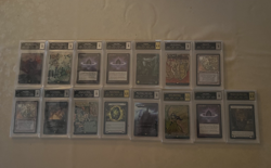PCG graded Lot of 15. Grades - 9, 9.5. ALL ARE MTG EXCEPT FOR THREE OF THEM. - Image 1