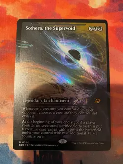 MTG Edge of Eternities Sothera the Supervoid Showcase Foil - Image 1
