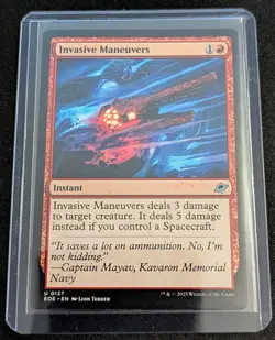MTG - Invasive Maneuvers - Edge of Eternities - Pack Fresh!! - Image 2
