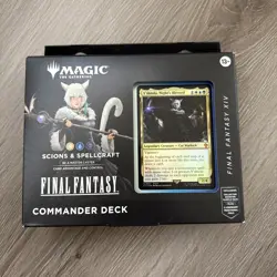 Magic MTG Final Fantasy Commander Deck Scions & Spellcraft SEALED - Image 1