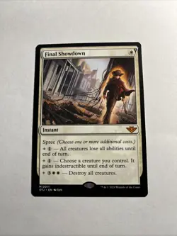 Final Showdown - Outlaws of Thunder Junction MTG Plus Bonus Card!!! - Image 1