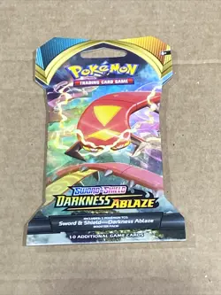 Pokemon TCG Sword & Shield Darkness Ablaze Booster Pack - New - Image 1