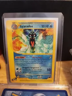 Pokemon TCG Gyarados Skyridge Non-Holo Rare 11/144 NM - Image 1